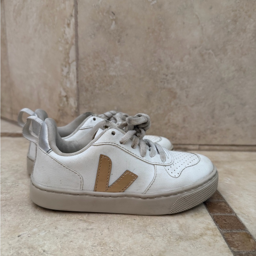Veja Kids Sneakers White and Tan